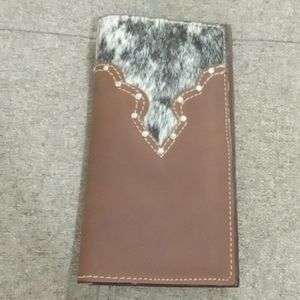 Wallet-Authentic Leather & Cowhide.